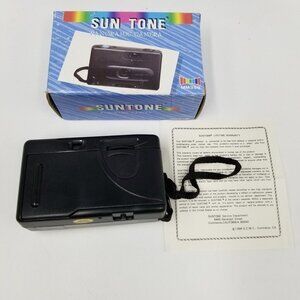 Vintage 1996 Panoramic Camera MM350 Plastic Sun Tone Black Wide Angle 35mm New